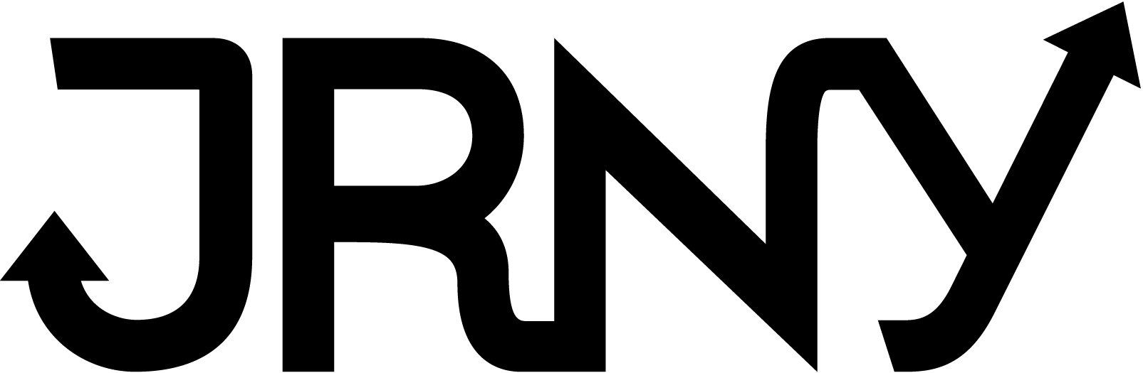 JRNY logo black with transparent background